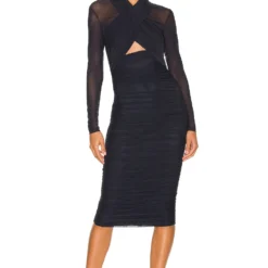 Bardot ROBE ALIYAH Chocolate -Ravis Mode Soldes Boutique BARD WD460 V1