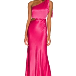 Bardot ROBE AUDREY Pop Pink