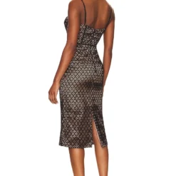 Bardot ROBE MI-LONGUE CHARLEY Black -Ravis Mode Soldes Boutique BARD WD577 V3