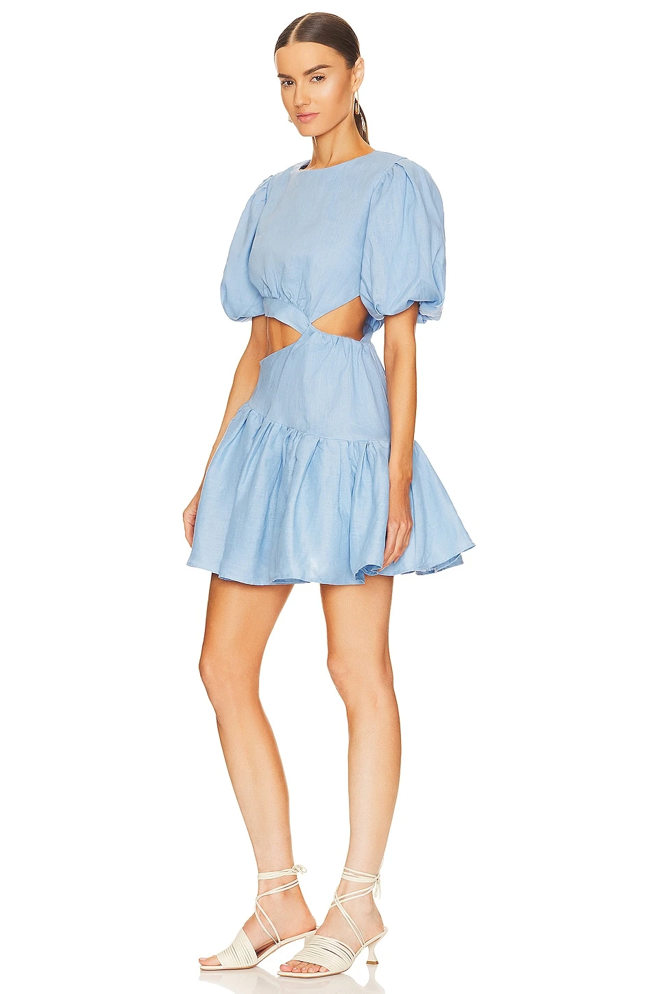 Bardot ROBE MIMI Cornflower 3 Bardot ROBE MIMI Cornflower – Image 3