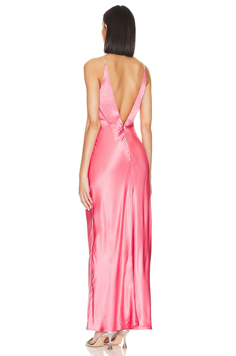 Bardot ROBE CAPRI Melon 3 Bardot ROBE CAPRI Melon – Image 3