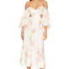 Bardot ROBE LUCIA Painterly Floral