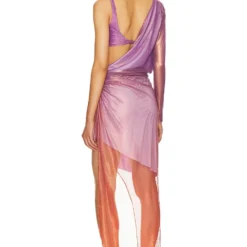 ROBE À DÉCOUPES GIADA Roses 5 ROBE À DÉCOUPES GIADA Roses -Ravis Mode Soldes Boutique BBAB WD115 V3