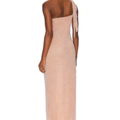 ROBE MAXI TAKI Peach -Ravis Mode Soldes Boutique BBAB WD56 V3