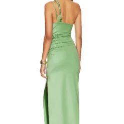 ROBE MAXI LIA Cactus -Ravis Mode Soldes Boutique BBAB WD75 V4