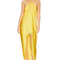 ROBE MAXI LORA Toronja -Ravis Mode Soldes Boutique BBAB WD83 V4