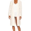 Barefoot In The Wild Robe Cream & Stone