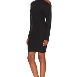 BCBGeneration ROBE PULL À DÉCOUPES Black -Ravis Mode Soldes Boutique BGEN WD929 V3