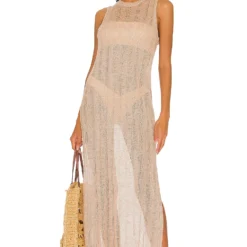 ROBE MI-LONGUE Dark Sand