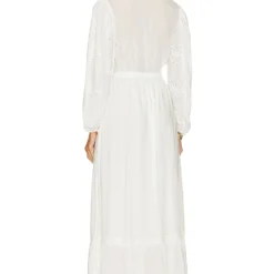 ROBE LONGUE CARLOTTA White 5 ROBE LONGUE CARLOTTA White -Ravis Mode Soldes Boutique BOAM WD21 V3