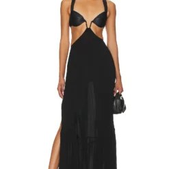 ROBE LONGUE HANNA Black