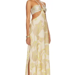 ROBE LONGUE LAZULI Thea Flowers 5 ROBE LONGUE LAZULI Thea Flowers -Ravis Mode Soldes Boutique BOAM WD29 V2