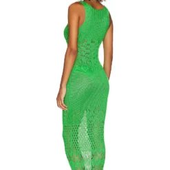 ROBE TRACY Island Green 5 ROBE TRACY Island Green -Ravis Mode Soldes Boutique BRIO WD67 V3