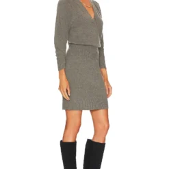 ROBE IDRIS Stoney Melange 6 ROBE IDRIS Stoney Melange -Ravis Mode Soldes Boutique BROC WD22 V3