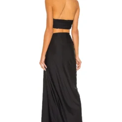 ROBE CLEOPATRA Black 5 ROBE CLEOPATRA Black -Ravis Mode Soldes Boutique BROR WD237 V3