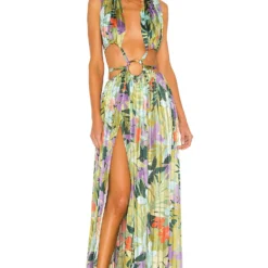 ROBE TROPICS Multicolor