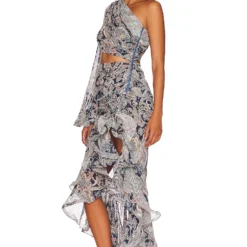 ROBE DE SOIRÉE SARA Blue Multi 7 ROBE DE SOIRÉE SARA Blue Multi -Ravis Mode Soldes Boutique BROR WD427 V3