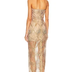 ROBE GISELLE Gold 6 ROBE GISELLE Gold -Ravis Mode Soldes Boutique BROR WD462 V3