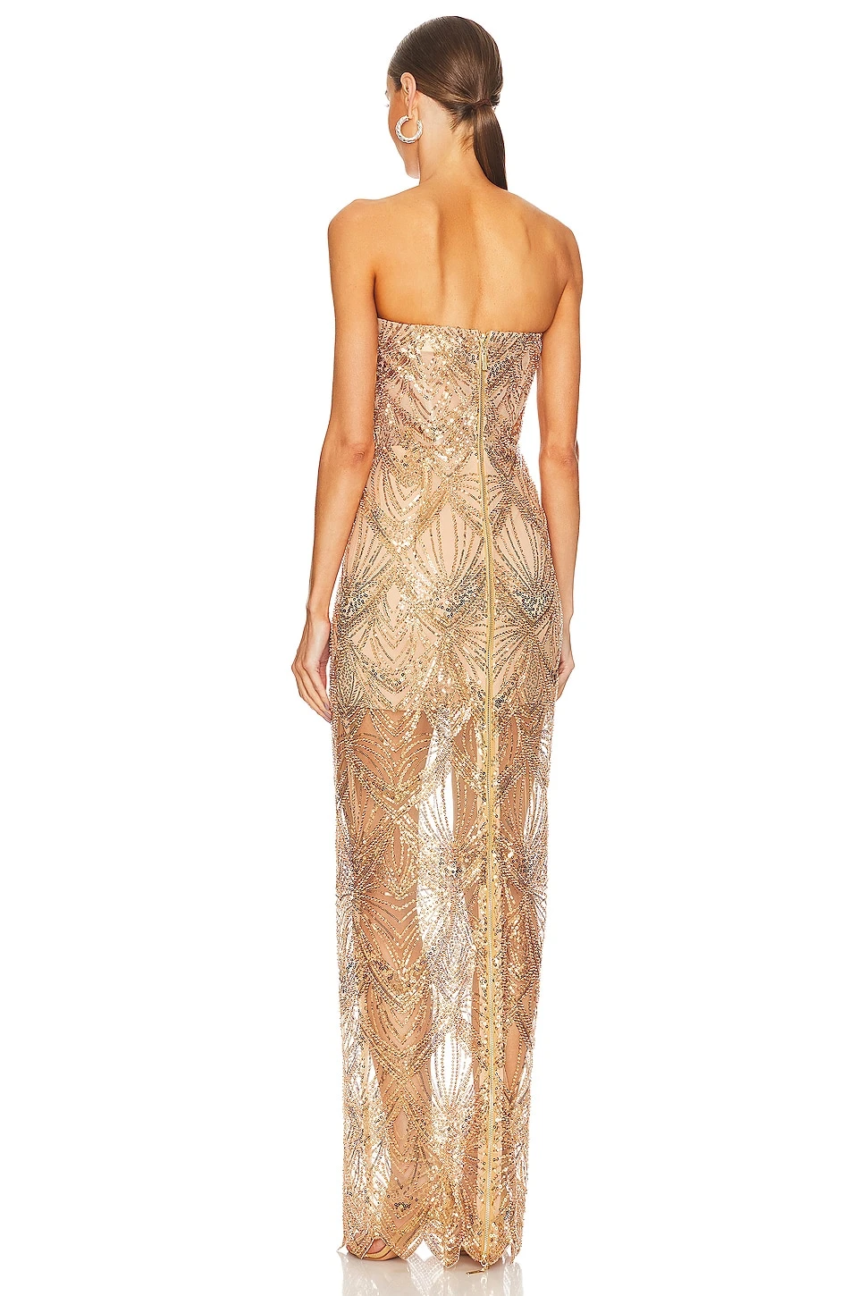 ROBE GISELLE Gold 3 ROBE GISELLE Gold – Image 3