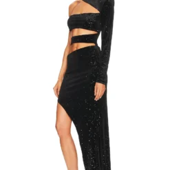 ROBE DE SOIRÉE JAMILIA Black -Ravis Mode Soldes Boutique BROR WD480 V3