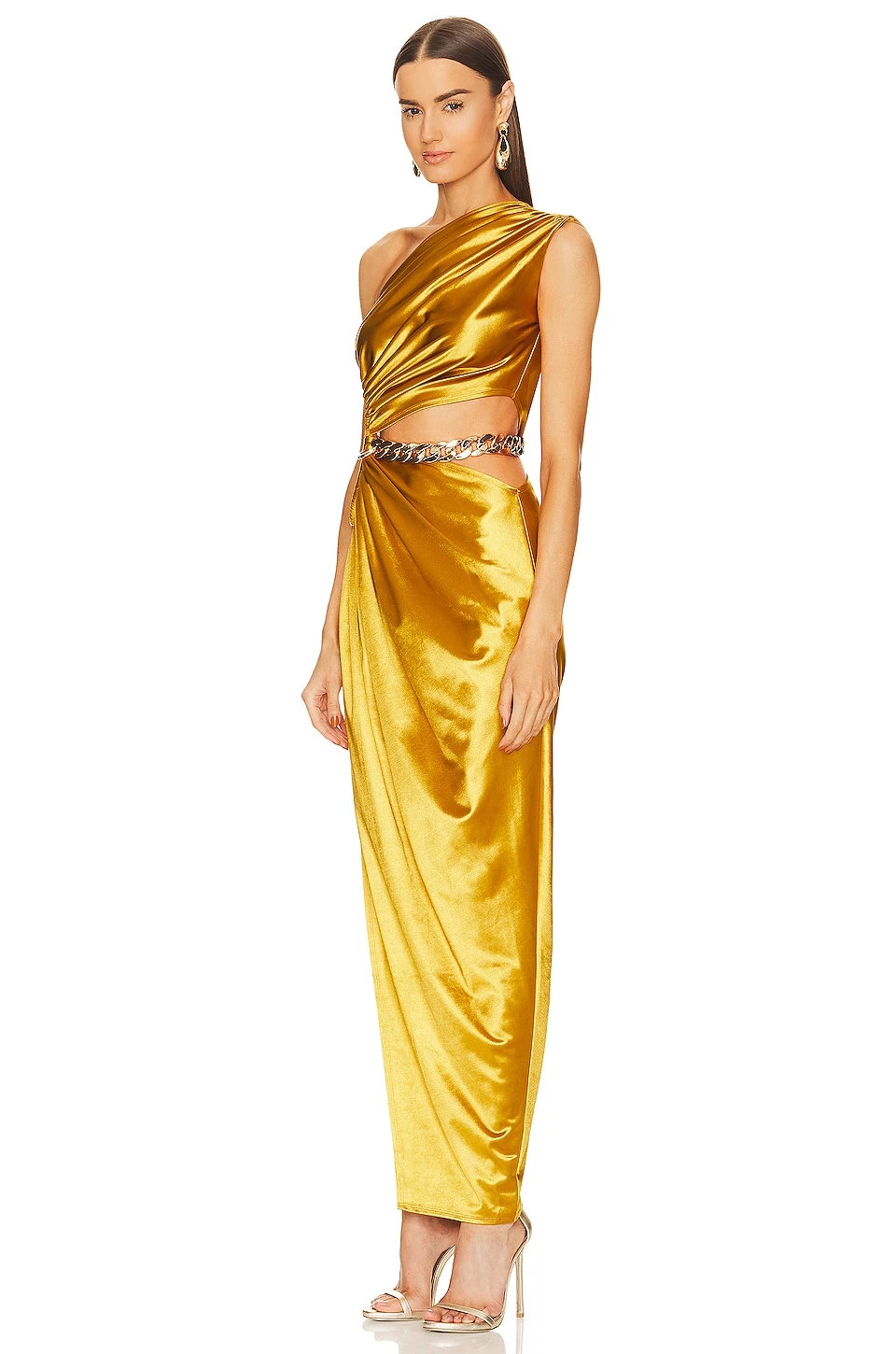 ROBE DE SOIRÉE JAMILIA Gold 3 ROBE DE SOIRÉE JAMILIA Gold – Image 3