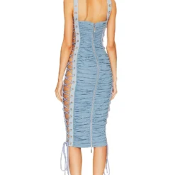 ROBE BRITNEY Blue -Ravis Mode Soldes Boutique BROR WD511 V4