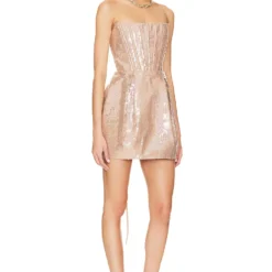 ROBE MARAYA Nude Multi -Ravis Mode Soldes Boutique BROR WD531 V2