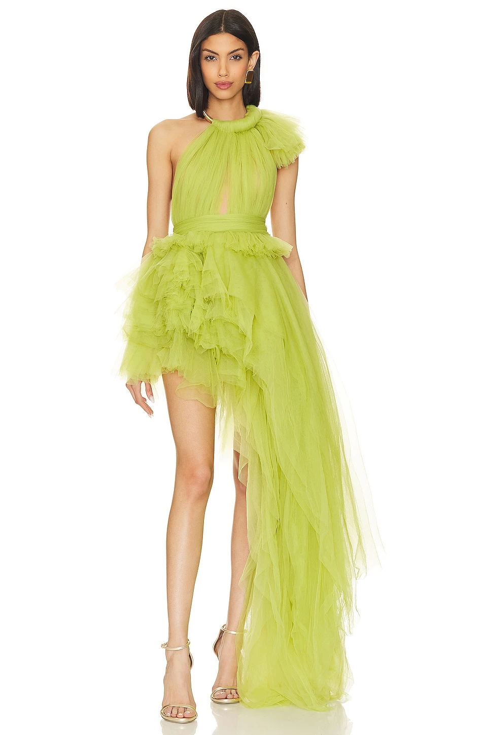 ROBE DE SOIRÉE KAHINA Green 1 ROBE DE SOIRÉE KAHINA Green