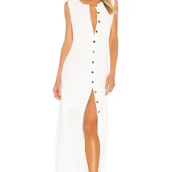 ROBE MIRA White -Ravis Mode Soldes Boutique CAHN WD39 V1 1