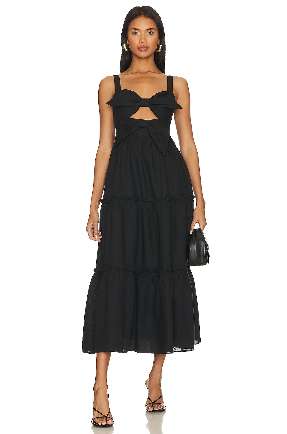 ROBE KAYLYN Black 1 ROBE KAYLYN Black