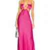 ROBE MAXI STORM Hot Pink