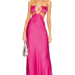 ROBE MAXI STORM Hot Pink