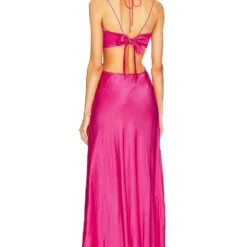 ROBE MAXI STORM Hot Pink 5 ROBE MAXI STORM Hot Pink -Ravis Mode Soldes Boutique CCIN WD7 V3