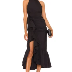 Cinq A Sept ROBE DE SOIRÉE NEENA Black