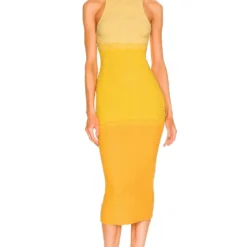 Camila Coelho ROBE CRESSIDA Red & Orange Ombre -Ravis Mode Soldes Boutique COEL WD211 V1