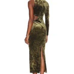 Camila Coelho ROBE ARABELLA Olive Green 8 Camila Coelho ROBE ARABELLA Olive Green -Ravis Mode Soldes Boutique COEL WD306 V4