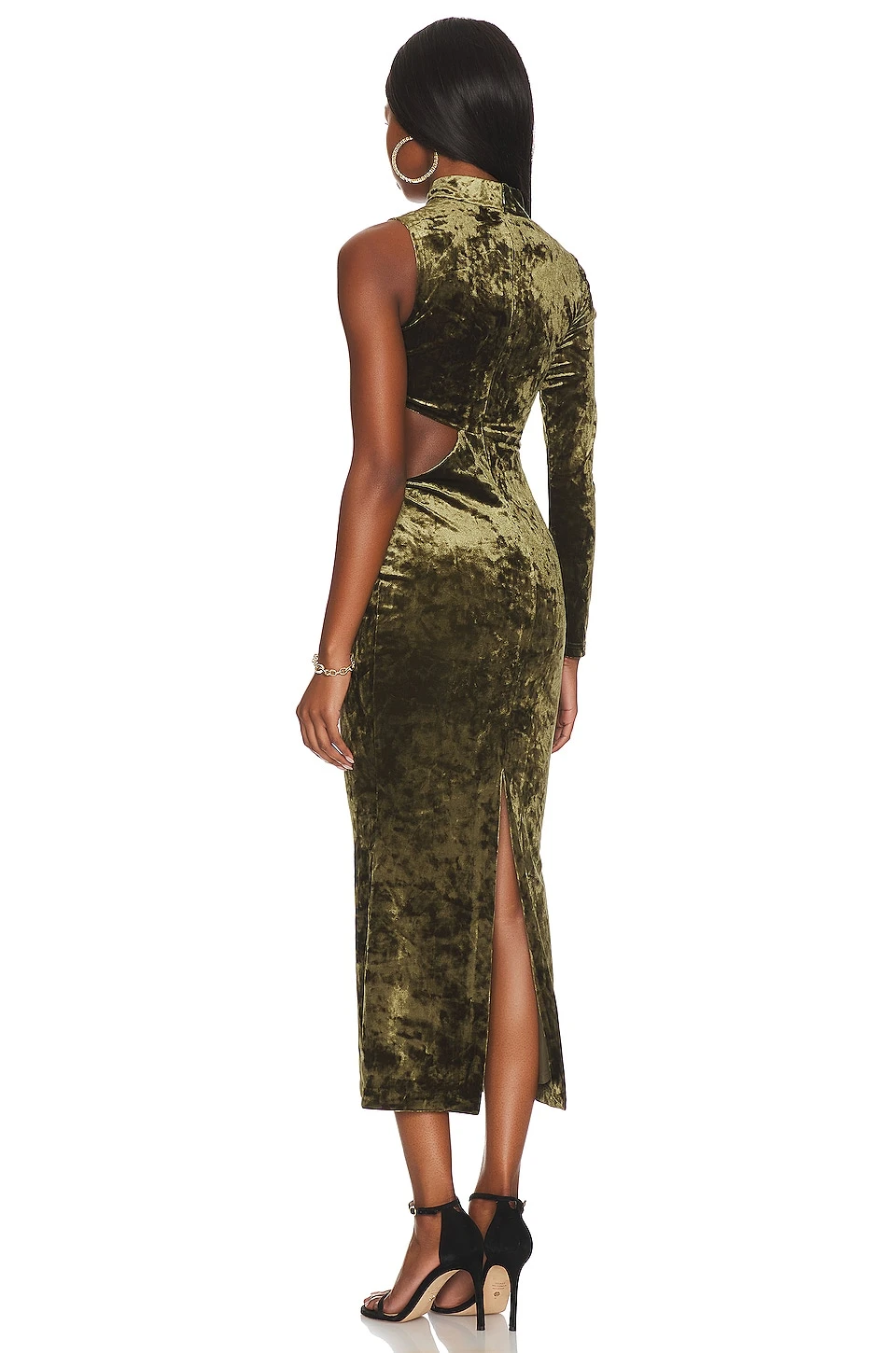 Camila Coelho ROBE ARABELLA Olive Green 4 Camila Coelho ROBE ARABELLA Olive Green – Image 4