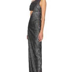 Camila Coelho ROBE DE SOIRÉE JOLENA Black -Ravis Mode Soldes Boutique COEL WD314 V3