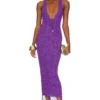 Camila Coelho ROBE ABENI Purple