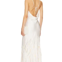 Camila Coelho ROBE SHIRLEY Champagne