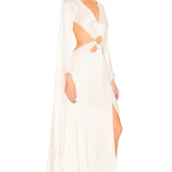 Cult Gaia ROBE DE SOIRÉE JASMIN Off White 7 Cult Gaia ROBE DE SOIRÉE JASMIN Off White -Ravis Mode Soldes Boutique CULG WD102 V3