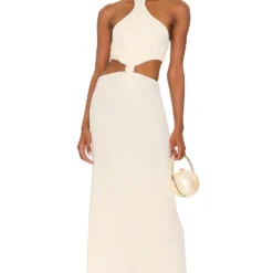 Cult Gaia ROBE CAMERON Apricot 8 Cult Gaia ROBE CAMERON Apricot -Ravis Mode Soldes Boutique CULG WD129 V1