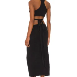 Cult Gaia ROBE AZIZA Black -Ravis Mode Soldes Boutique CULG WD130 V3