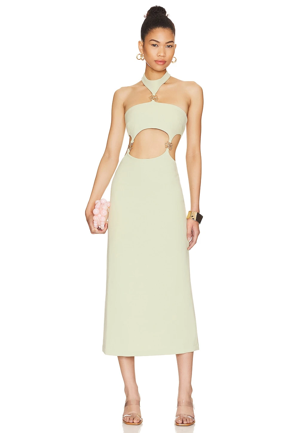 Cult Gaia ROBE DE SOIRÉE OLIVIA Jade 1 Cult Gaia ROBE DE SOIRÉE OLIVIA Jade