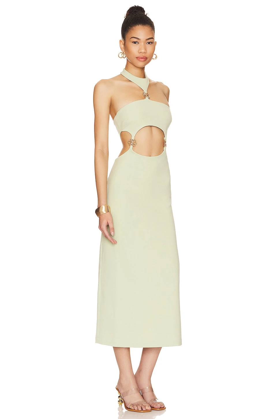 Cult Gaia ROBE DE SOIRÉE OLIVIA Jade 2 Cult Gaia ROBE DE SOIRÉE OLIVIA Jade – Image 2