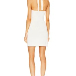 Cult Gaia ROBE PULL KENDALL Off White -Ravis Mode Soldes Boutique CULG WD203 V3