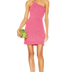 Cult Gaia ROBE PULL KENDALL Off White -Ravis Mode Soldes Boutique CULG WD204 V1