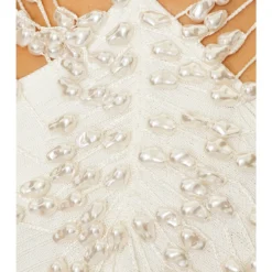 Cult Gaia ROBE CECELIA Off White -Ravis Mode Soldes Boutique CULG WD236 V4