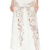Cult Gaia ROBE DE PLAGE COVE Off White