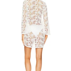 ROBE ALESSO White -Ravis Mode Soldes Boutique DODR WD61 V3